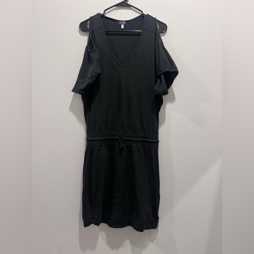 Women’s Sz SMALL Armani Jeans Women's Black Dress